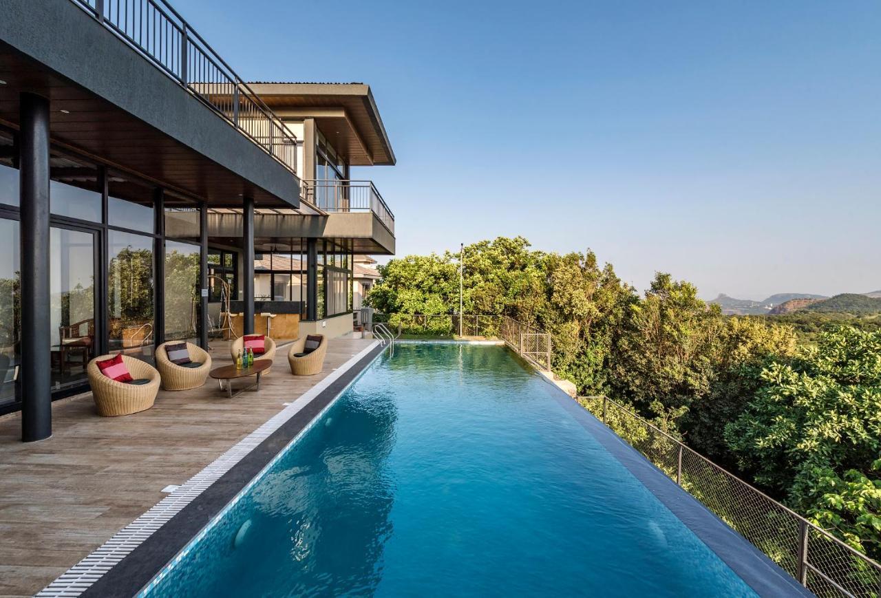 Saffronstays Falcon Hill, Lonavala - Luxury Villa With Infinity Pool Near Lion'S Point 外观 照片